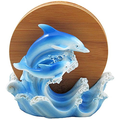 Dolphins Playing In Water Set of 4 Coasters Dolphins Playing In Water Set of 4 Coasters